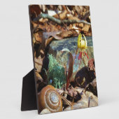 Muschel von Gelben und Pflaumen Fotoplatte (Seite)