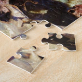Muschel von Gelben und Pflaumen Puzzle (Seite)