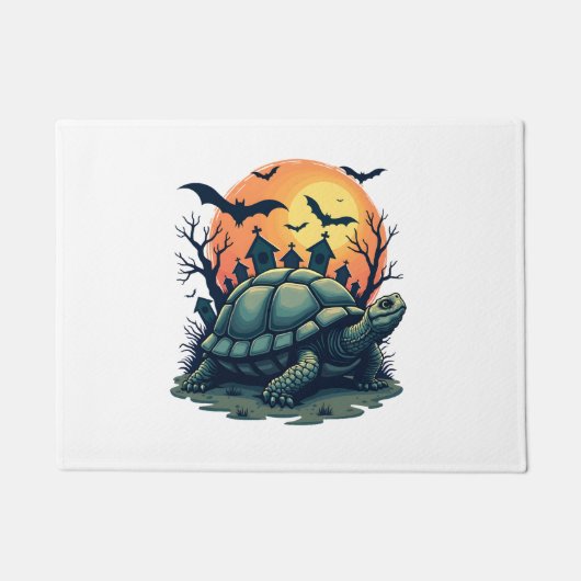 Muschel von Screams Turtle Fußmatte (Vorderseite)