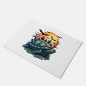Muschel von Screams Turtle Fußmatte (Schrägansicht)