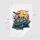 Muschel von Screams Turtle Golfhandtuch (Insitu)