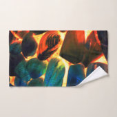 Muschel von Seeschiffen auf flammendem vulkanische Badhandtuch Set (Handtuch)