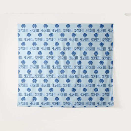 Muschel Wandteppich (Vorderseite (Horizontal))