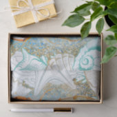 Muschel Wasserfarbe Seidenpapier (Geschenk)