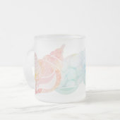 Muschel Wasserfarbname Mattglastasse (Vorderseite Links)