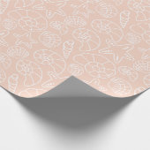 Muschel Weihnachten Geschenkpapier (Ecke)