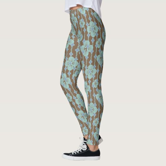 Muschel Wir? Muster Leggings (Links)