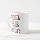 Muschel Wir tanzen Kaffeetasse (Vorderseite Links)