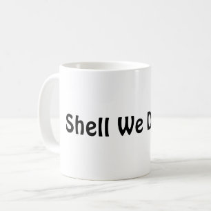 Muschel wir tanzen? kaffeetasse