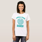 Muschel Yeah Beach T-Shirt (Vorne ganz)