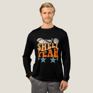 "Muschel Yeah" Der sonnige Vintage Seashell Collec Tri-Blend Shirt