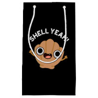 Muschel Yeah Funny Seashell Pun Dark BG