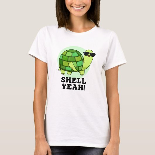 Muschel Yeah Funny Tortoise Pub T-Shirt (Vorderseite)