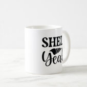 Muschel Yeah Kaffeetasse (VorderseiteRechts)