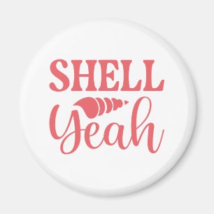 Muschel Yeah Magnet
