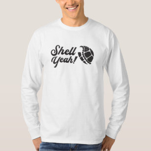 Muschel Yeah Schildkröten Meeresschildkröten Gesch T-Shirt