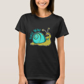 Muschel Yeah Schnecke Schnecke Landwirtschaft Heli T-Shirt (Vorderseite)