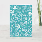 MUSCHEL YEAH Seashell Beach Geburtstag Herzlichen Karte (Vorderseite)