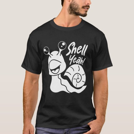 Muschel Yeah - Snail Lover T-Shirt (Vorderseite)