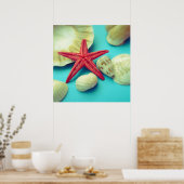 Muscheldruck Poster (Küche)