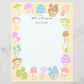 Muschelfarben im Pilz (Vorderseite)