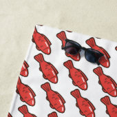 Muschelfisch Strandtuch (Beispiel)