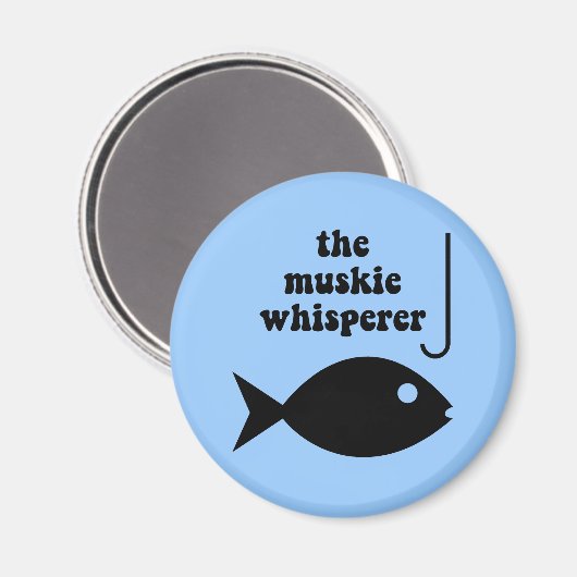 Muschelflüsterfischerei Magnet (Vorderseite/Rückseite)