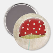 Muschelgelber Wald-Magnet smurf Lebensraum Magnet (Vorderseite/Rückseite)