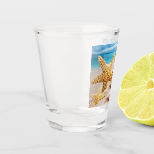 Muschelglas Schnapsglas (Links)