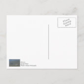 Muschelhaufen Postkarte (Rückseite)