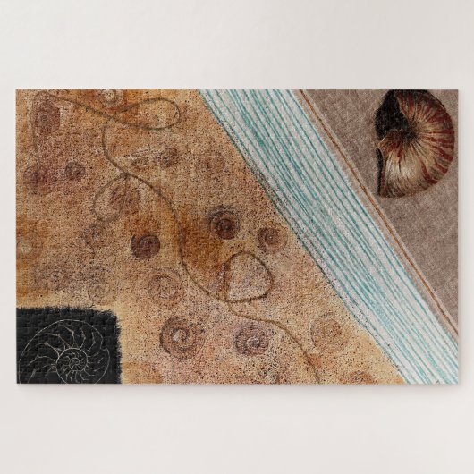 Muschelkollage Puzzle (Horizontal)