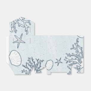 Muschelkorallenriff-Meeresschnecke- und Seestern-G Geschenkschachtel