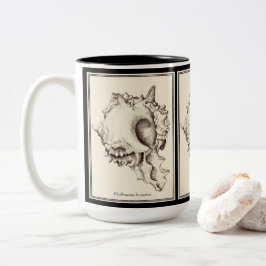 "Muschelliebhaber - schwarze u. weiße Tasse I"
