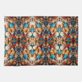 Muschelmosaik-Sherpa-Decke Geschirrtuch (Horizontal)