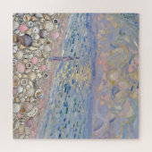 Muschelmosaik Strandhorizont Leuchten Puzzle (Horizontal)