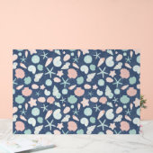 Muschelmuster Acrylschild (Hochzeit)