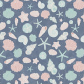 Muschelmuster Aufkleber (Vorderseite)