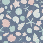 Muschelmuster Aufkleber (Vorderseite)