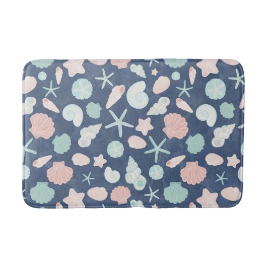 Muschelmuster Badematte (Vorderseite)