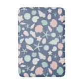 Muschelmuster Badematte (Vorderseite Vertikal)