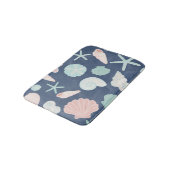 Muschelmuster Badematte (Schrägansicht)