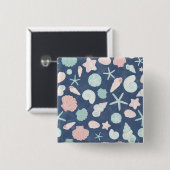 Muschelmuster Button (Vorne & Hinten)