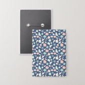 Muschelmuster Button (Vorderseite/Rückseite)