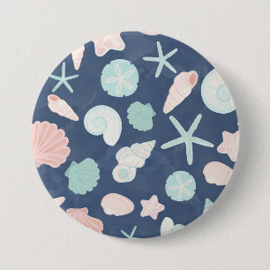 Muschelmuster Button