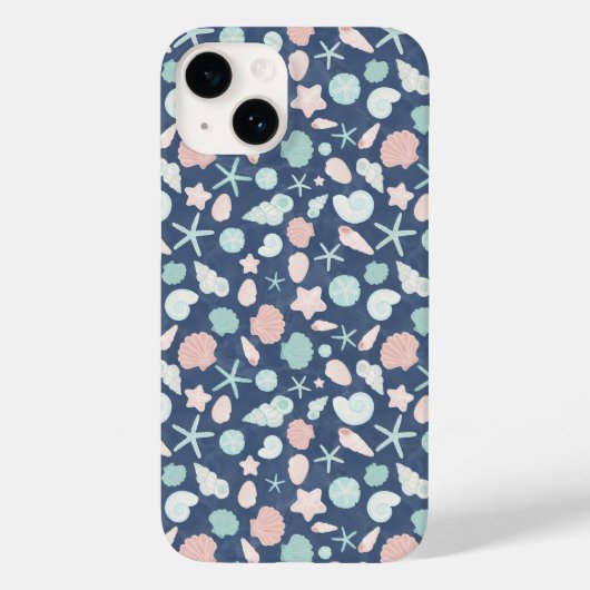 Muschelmuster Case-Mate iPhone Hülle (Rückseite)