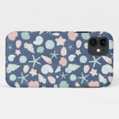 Muschelmuster Case-Mate iPhone Hülle (Rückseite (Horizontal))