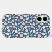 Muschelmuster Case-Mate iPhone Hülle (Rückseite (Horizontal))