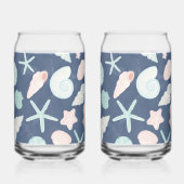 Muschelmuster Dosenglas (Rückseite)