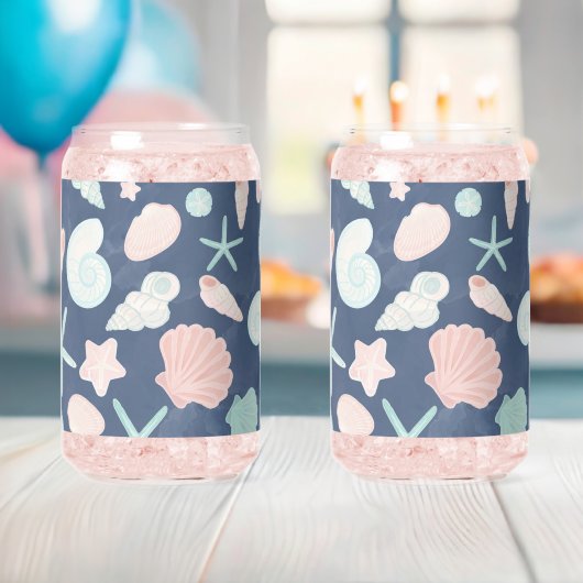 Muschelmuster Dosenglas (Insitu (Baby Party))