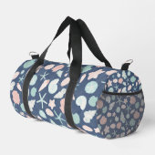 Muschelmuster Duffle Bag (Rechte Ecke)